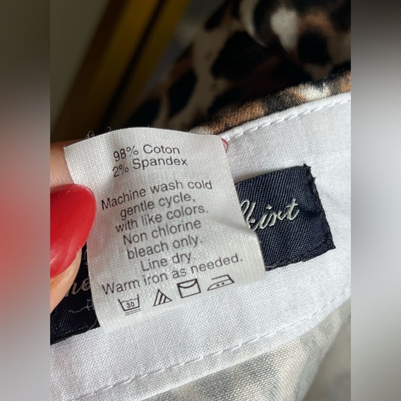 J Crew The Pencil Skirt Brown Leopard Print - Picture 9 of 9